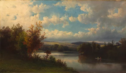 Paysage près de Granby, Connecticut, années 1870