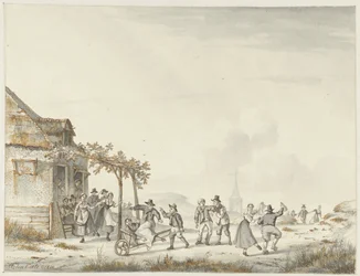 Fête de village près d