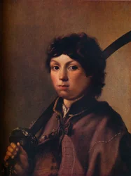 Garçon avec un sabre, vers 1640