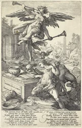 Renommée et Histoire, des Héros Romains, 1586