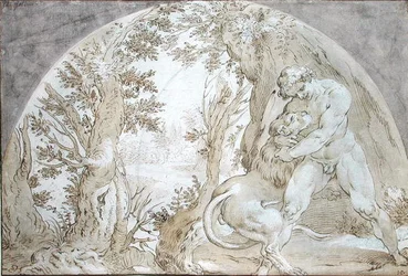 Hercule et le Lion de Némée