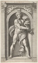 Pluton, au verso esquisses d