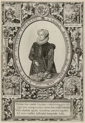 Portrait de Charlotte de Bourbon, 1581