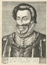 Portrait du roi Henri IV de France, vers 1600