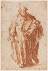 Saint Pierre, avant 1589 (Bistre et lavis)