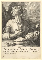 Saint Jean, de Christ, les Apôtres et Saint Paul avec le Credo, vers 1589