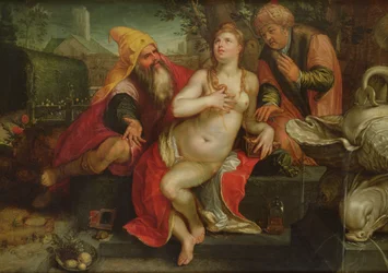 Suzanne et les vieillards, 1607