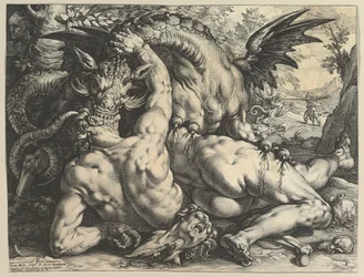 Le Dragon dévorant les compagnons de Cadmus