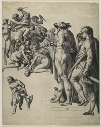 Le massacre des Innocents, vers 1584