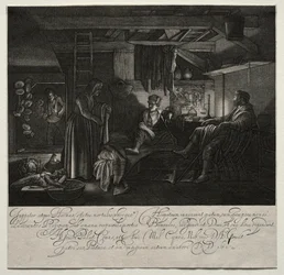 Jupiter et Mercure chez Philémon et Baucis