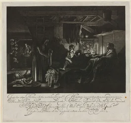 Jupiter et Mercure dans la maison de Philémon et Baucis