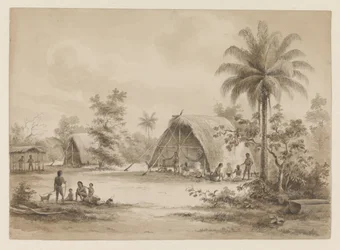 Camp des Arawaks ou des Caraïbes