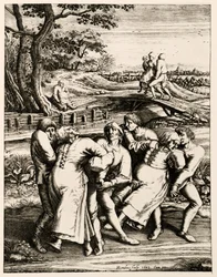 La peste dansante, Strasbourg, Alsace, 1518