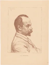 Portrait de Jacobus Gerardus Veldheer