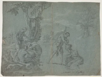 Le baptême du Christ. Étude antique d