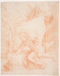 Narcisse à la source (Ovide, Mét. III, 415)