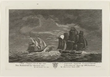 Sextroh chasse la Marianne, 1782