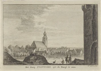 Vue sur Oostvoorne