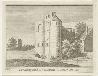 Ruine du château Zandenburg, Veere