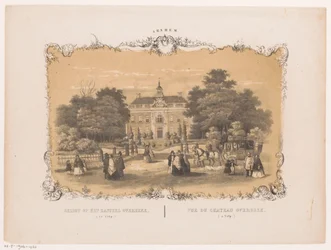 Gezicht op Kasteel Overbeek