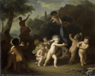 Putti jouant