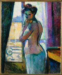 Mme Manguin, enceinte (huile sur toile)