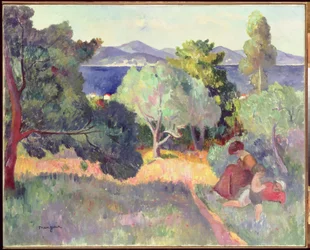 Sentier à Saint-Tropez