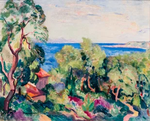 Le golfe de Saint-Tropez, vers 1906-1909 (huile sur toile)
