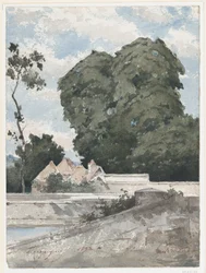 Vue depuis les remparts de Chartres