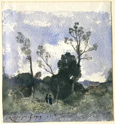 Paysage boisé