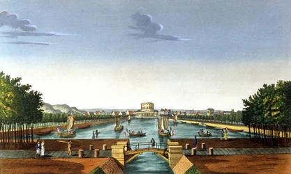Paris, le bassin de la Villette