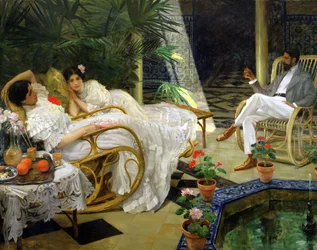 Le patio, 1908