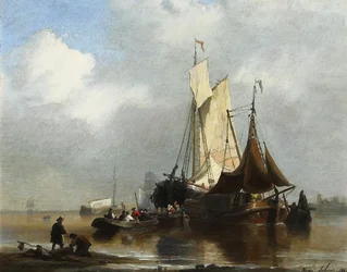 Navires dans un port