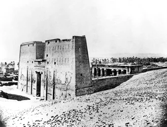 Edfou, Nubie, Égypte, 1887