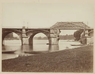 Le Pont de Saint-Cloud après la guerre franco-prussienne