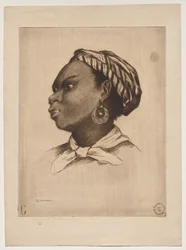Une femme africaine, d