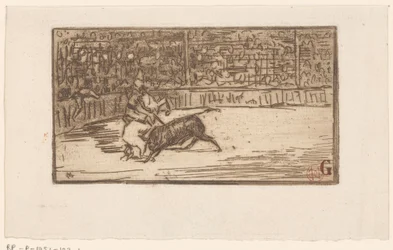 Toreador dans une arène