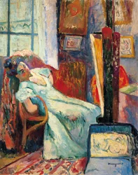Modèle reposant, 1905