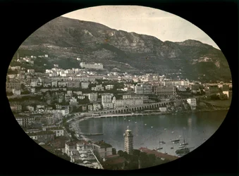 La ville et le golfe de Monaco