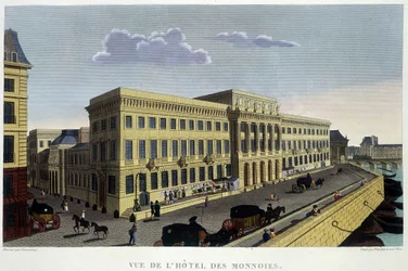 Hôtel des Monnaies, vers 1820