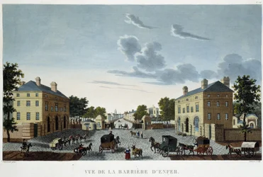 Vue de la Barrière d