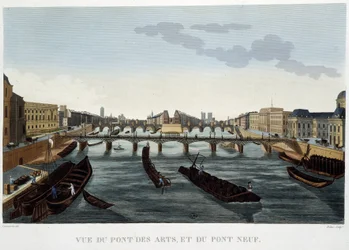 Vue du Pont des Arts et du Pont Neuf