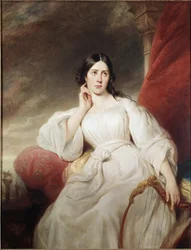 Portrait de Maria Garcia dite la Malibran, dans le rôle de Desdemona
