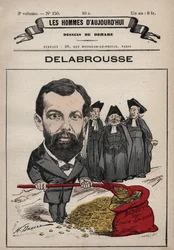 Caricature de Lucien Delabrousse de 