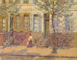 Scène de rue, 1912