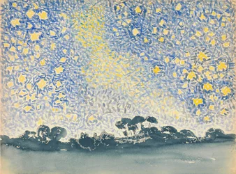 Paysage avec étoiles, ca. 1905-1908