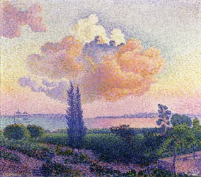 Nuages roses