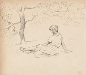 Étude pour "Les Blanchisseuses en Provence", c.1885-89