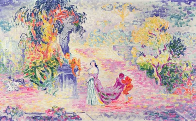 Femme dans le parc, 1909