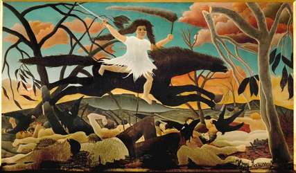 La Chevauchee de la Discorde ou la Guerre (oil on canvas)